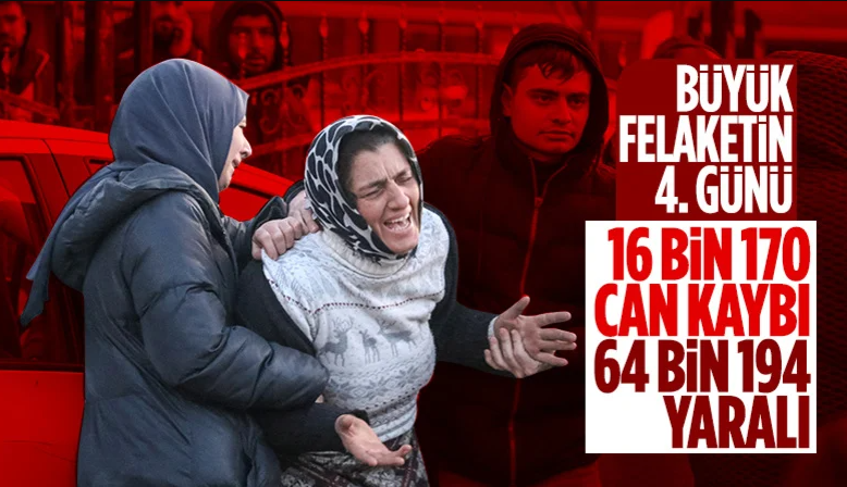 Depremin Dördüncü Gününde Acı Bilanço Katlanıyor