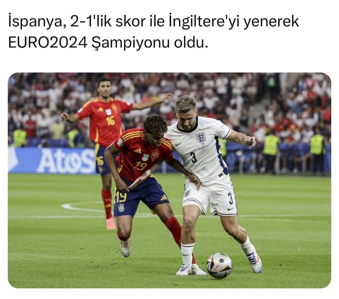 #dünyakupası 2024 Şampiyonu 
#ispanya oldu..

#ispanya #ingiltere karşılaşmasınd…