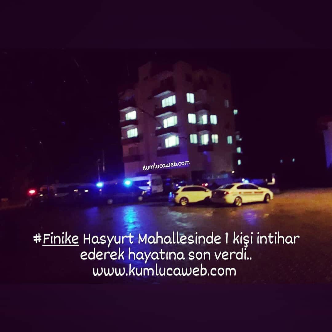 #Finike #Hasyurt Mahallesinde bir kişi intihar ederek hayatına son verdi..

www….