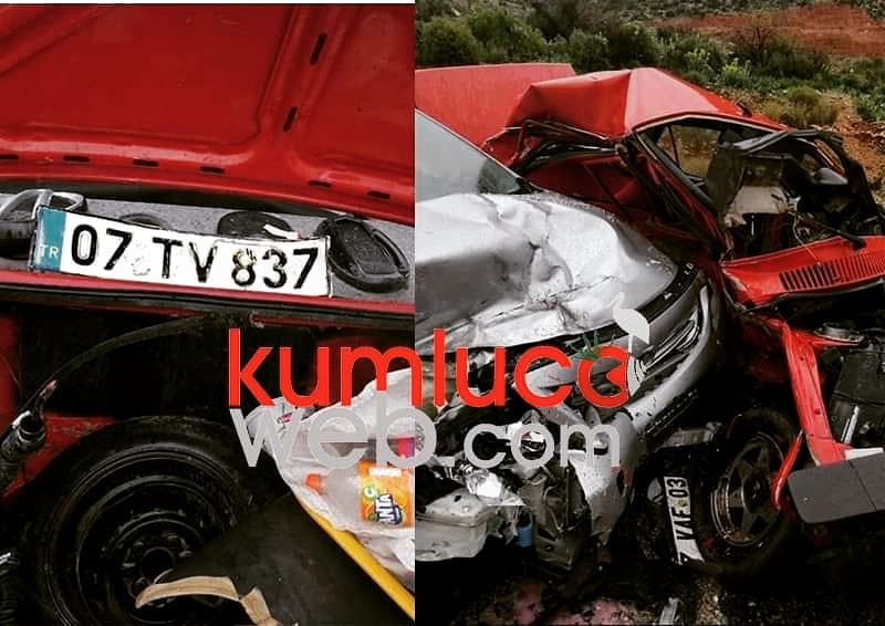 #Finike #Elmalı Karayolu trafik kazasında 1kişi hayatını kaybetti, 1kişi yaralan…