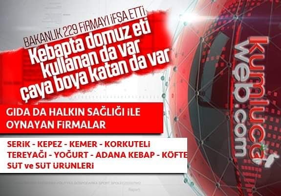Tarım ve Orman Bakanlığı, gıda maddelerinde sahtecilik yapan markaları açıklamay…