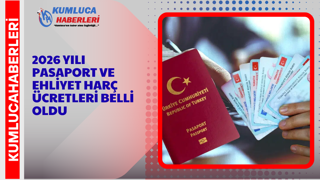 Pasaport ve Ehliyet Harcı 2026 Yılı Ne Kadar